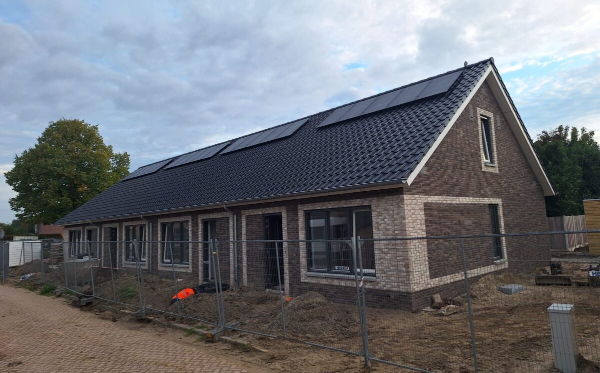 Voortgang nieuwbouw Hessenbergstraat Zetten