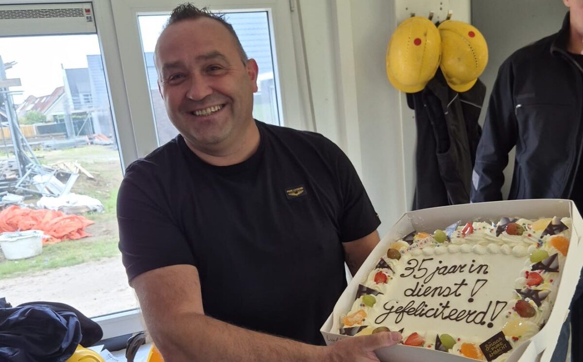 Bernard Revenberg 35 jaar in dienst