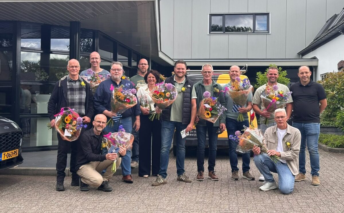 Jubilarissen samen goed voor 230 dienstjaren